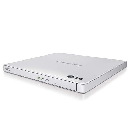 Lg Gp65nw60 8x Dvd?rw Dl Usb 2.0 Ultra-slim Portable External Drivew/m-disc Support & Software (white)