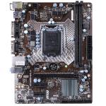 Msi H110m Pro-vd Plus Intel H110 Socket 1151 Matx Motherboardw/dvi&#44; Video&#44; Audio & Gblan