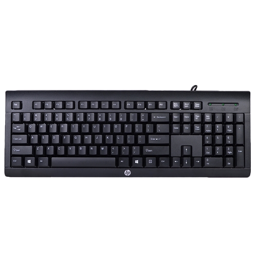 Hp K1500 Full Size Usb Keyboard W/spill-resistant Construction(black)
