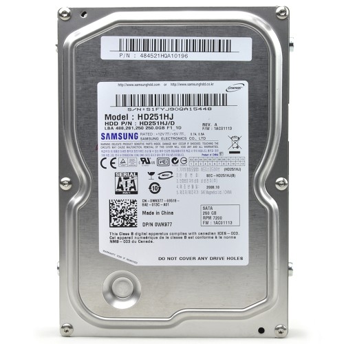 Samsung Spinpoint F1 Hd251hj 250gb Sata/300 7200rpm 8mb Hard Drive