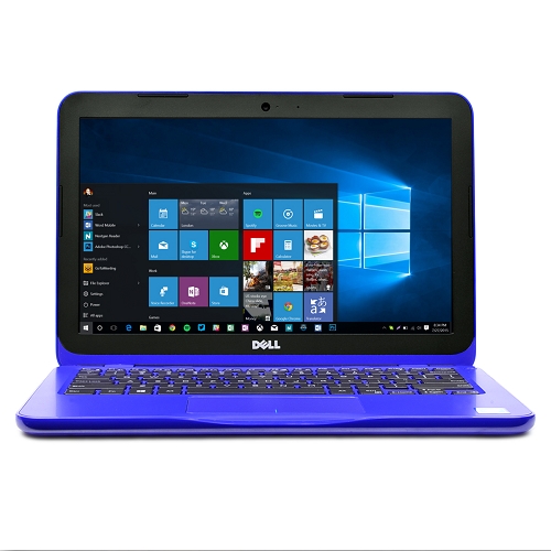 Dell Inspiron 11 Celeron N3060 Dual-core 1.6ghz 4gb 32gb Emmc 11.6""led Laptop W10h W/hd Webcam (bali Blue)
