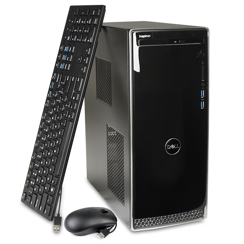 Dell Inspiron 3670 Core I3-8100 Quad-core 3.6ghz 8gb 1tb Dvd?rwdesktop Pc W10h W/bluetooth&#44; Hdmi & Wifi