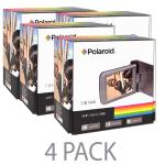 (4-pack) Polaroid Camcorder Id1440-blk 14mp/4x Digital Zoom Full Hd1080p W/2.7"" Touchscreen Display (black)