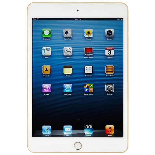 Apple Ipad Mini 4 With Retina Display & Touch Id Wi-fi 16gb - White& Gold (4th Generation)