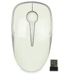 2.4ghz Wireless 3-button Optical Scroll Mouse W/nano Usb Receiver(white/gray)