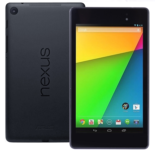 Asus Nexus 7 16gb (2013) Snapdragon Quad-core 1.5ghz 2gb 16gb 7""multi-touch Tablet Android 5.1 W/dual Cams (black)