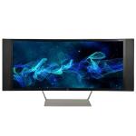 34"" Hp Curved Envy 34c Dual Hdmi/displayport 3440x1440 (wqhd)widescreen Led Lcd Monitor W/usb 3.0 Hub (white)