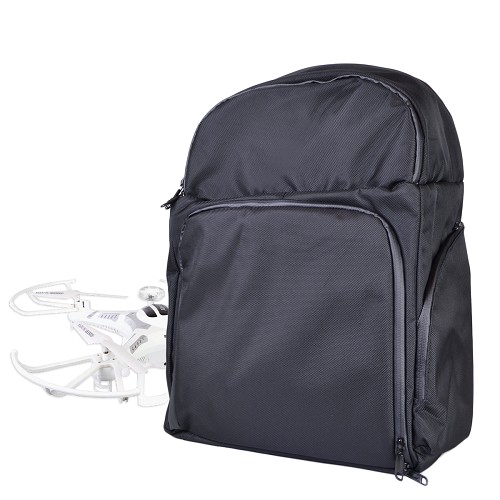 Nylon Drone Backpack - Fits A Dji Phantom 3 / Phantom 4 Sized Drone(black)