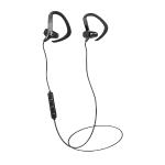 Krazilla Kzh-e1 Water Resistant Unique Design Sports Bluetoothin-ear Headphones W/inline Mic & Volume Control (black)