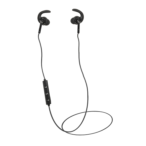 Krazilla Kzh-515 Water Resistant Bluetooth In-ear Headphones Foriphone & Android W/inline Mic & Volume Control (black)