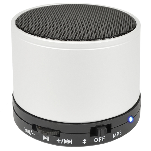 Krazilla Kzs1001 Portable Wireless Bluetooth Speaker W/built-inmic&#44; 2-in-1 Usb/aux Cable & Tf Card Slot (white)