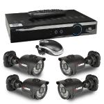 Lorex Eco Blackbox 3 960h 4-channel 500gb Dvr Security Systemw/lorex Secure&#44; Hdmi&#44; Lan & 4x Ip66 Bullet Cameras