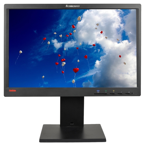 19"" Lenovo Thinkvision Lt1952p Displayport/dvi/vga 1440x900widescreen Led Lcd Monitor (black)