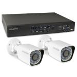 Laview Lv-kn984p42a4-t1 4-channel Full Hd 1080p 1tb Poe Smartsurveillance System W/2 Ip Bullet Cameras & Remote View