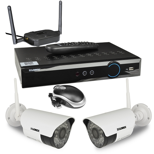 Lorex Eco Blackbox 3 Series 4-channel 960h 500gb Dvr Securitysystem W/2 Wireless Indoor/outdoor Cameras