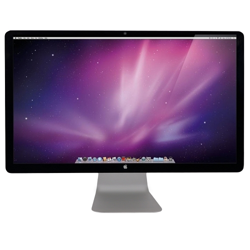 27"" Apple Cinema Display Mini Displayport 2560x1440 Widescreen Lcdips Led Monitor W/usb Hub&#44; Camera & Microphone