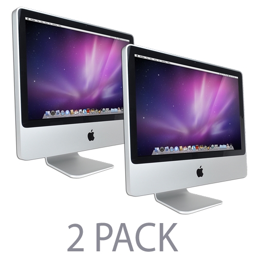 (2-pack) Apple Imac 20"" Core 2 Duo P7350 2.0ghz All-in-one Computer- 2gb 160gb Dvd?rw Geforce 9400m (mid 2009)
