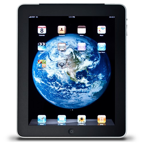 Apple Ipad With Wi-fi+3g 16gb - Black - At&amp;t (1st Generation)(etching)