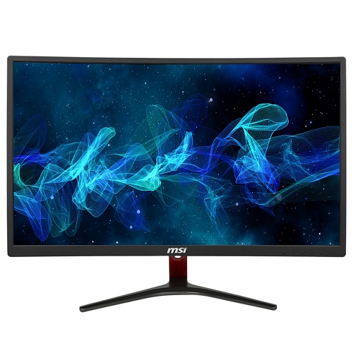 24"" Msi Curved Optix G24c Displayport/hdmi/dvi 1080p Widescreenultra-slim Led Lcd Gaming Monitor W/amd Freesync