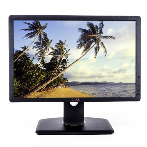 19"" Dell P1913b Dvi/displayport/vga 1440x900 Rotating Widescreenled Lcd Monitor W/usb Hub (black)