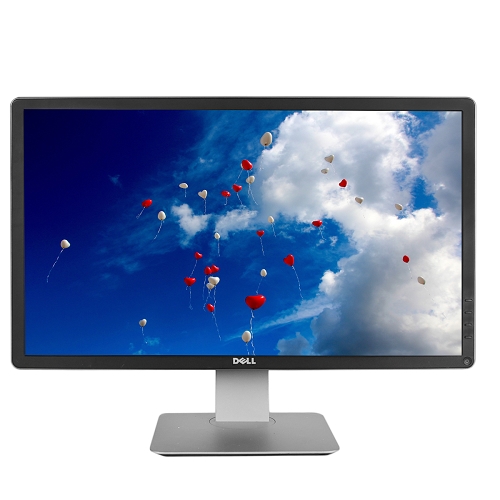 24"" Dell Professional P2414hb Dvi/vga/displayport 1080p Rotatingwidescreen Led Ips Lcd Monitor W/usb Hub & Hdcp