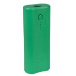 Que Design 4400mah Power Bank (green) - Retail Hanging Package
