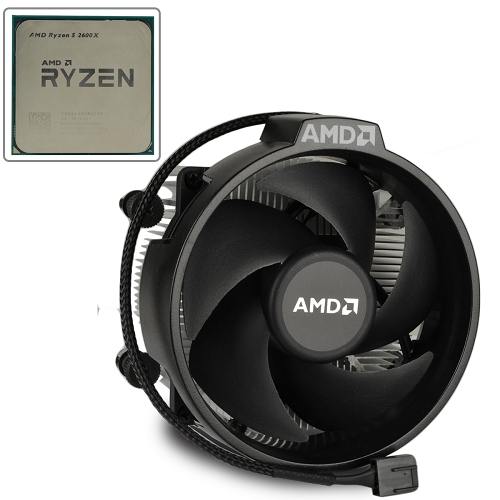 Amd 2nd Gen Ryzen 5 2600x 3.6ghz 3mb/6mb L3 Socket Am4 Six-core Cpuw/wraith Spire Cooler