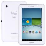 Samsung Galaxy Tab 2 (7.0) 4g Lte 1.2ghz 1gb 8gb 7"" Capacitivetouchscreen Tablet Android 4.0 (white - Verizon)