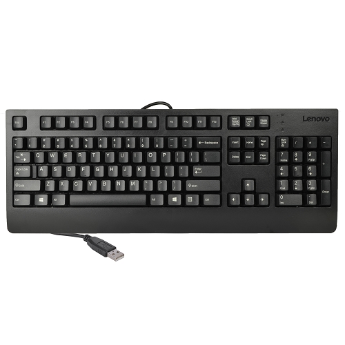 Lenovo Sd50l79983 Traditional 104-key Usb Wired Keyboard (black)