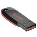 Sandisk Cruzer Blade 8gb Usb 2.0 Flash Drive (black/red) - Retailhanging Blister Package
