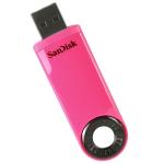 Sandisk Cruzer Dial 32gb Usb 2.0 Flash Drive (pink/black)
