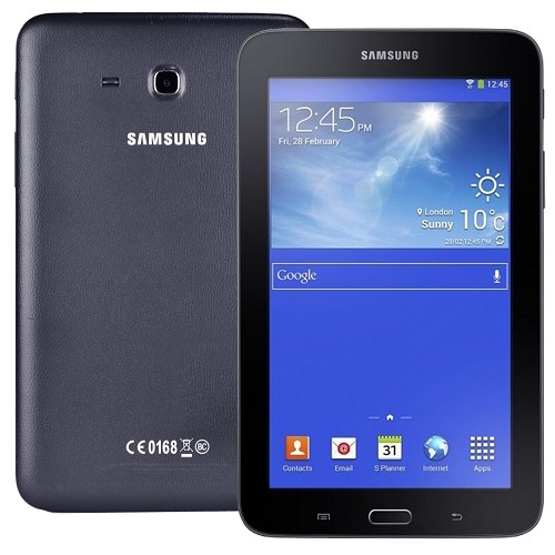 Samsung Galaxy Tab 3 Lite Dual-core 1.2ghz 1gb 8gb 7"" Capacitivetouchscreen Tablet Android 4.2 W/rear Camera (black)