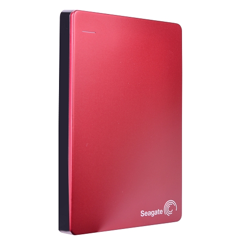 Seagate Backup Plus Slim Portable 1 Terabyte (1tb) Superspeed Usb3.0 2.5"" External Hard Drive (red)