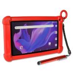 Maxwest Tab-7g Quad Core 1.25ghz 1gb 8gb 7"" Capacitive Touchscreentablet Android 8.1 Go W/dual Cams & Bt (red)