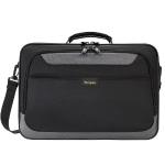 Targus Tcg058t-70 Citygear Clamshell Polyester Laptop Case W/domeshock Dispersion - Fits 15.6"" (black/gray)