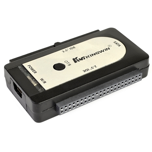 Kingwin Usi-2535 Ez-connect Usb 2.0 To Sata/ide Hard Drive Adapter- Turn Your 2.5""/3.5"" Sata Or Ide Drive Into Usb