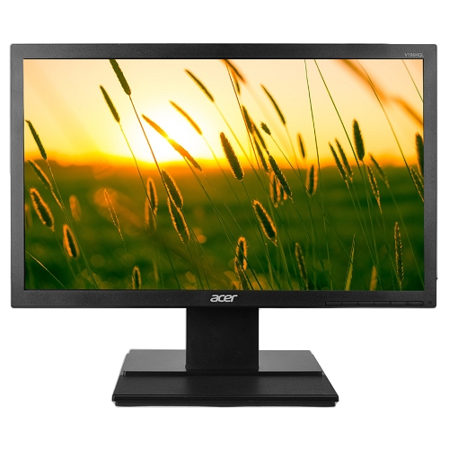 18.5"" Acer V196hqlab Vga 1366x768 Widescreen Led Lcd Monitor (glossblack)