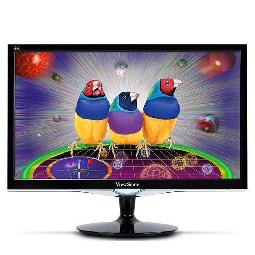 22"" Viewsonic Vx2252mh Hdmi/dvi/vga 1080p Widescreen Ultra-slim Ledlcd Monitor (black)