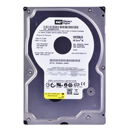 Western Digital Caviar Blue 250gb Sata/300 7200rpm 8mb Hard Drive