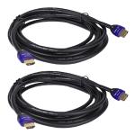 12' Wirelogic Sapphire Wlcc2016 High Speed Hdmi Cable - Hdmi (m) Tohdmi (m) Cable W/ethernet (2-pack)