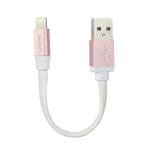 6"" (0.14m) Linkpin Mfi Lightning To Usb Charge/sync Cable - Forapple Devices With Lightning Connector (white/rose Gold)