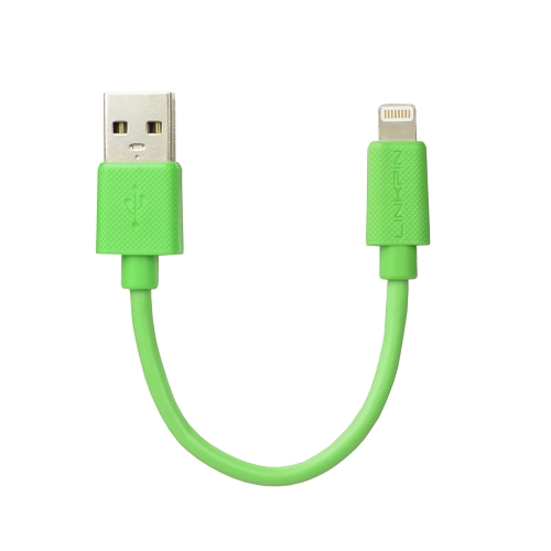 0.5' Linkpin Mfi Lightning To Usb Charge/sync Cable - For Appledevices With Lightning Connector (green)