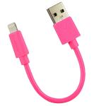 6-inch Linkpin Mfi Lightning To Usb Charge/sync Cable - For Appledevices With Lightning Connector (pink)