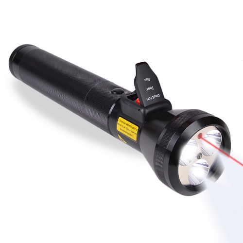 Cobra 3-led 12.5-inch Flashlight With Rechargeable Battery