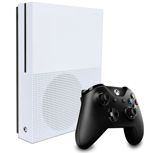 Microsoft Xbox One S Minecraft Edition Console W/500gb Hdd &wireless Controller (white) (game Not Included)