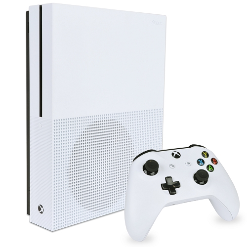Microsoft Xbox One S Minecraft Edition Console W/500gb Hdd &wireless Controller (white) (game Not Included)
