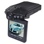 Xtreme 1280x960 Hd Dash Cam W/night Vision&#44; Flip Down 2.4"" Lcd &windshield Mount (records To Sd/mmc Card)