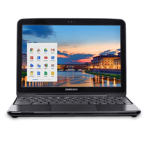 Samsung Xe500c21-az2us Atom N570 Dual-core 1.66ghz 2gb 16gb Ssd12.1"" Led Chromebook Chrome Os W/cam (titan Silver)