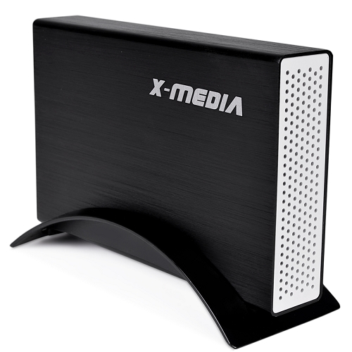 3.5"" X-media Xm-en3251u3-bk Superspeed Usb 3.0 External Sata Hddaluminum Enclosure (black) - Supports Up To 3tb!