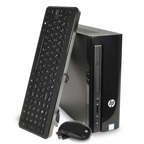 Hp Slimline 270-p027cb Core I3-7100 Dual-core 3.9ghz 8gb 1tb Dvd?rww10h Desktop Pc W/hdmi&#44; Bt & Wifi